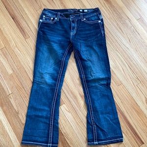 Miss Me mid-rise easy boot jeans size 32